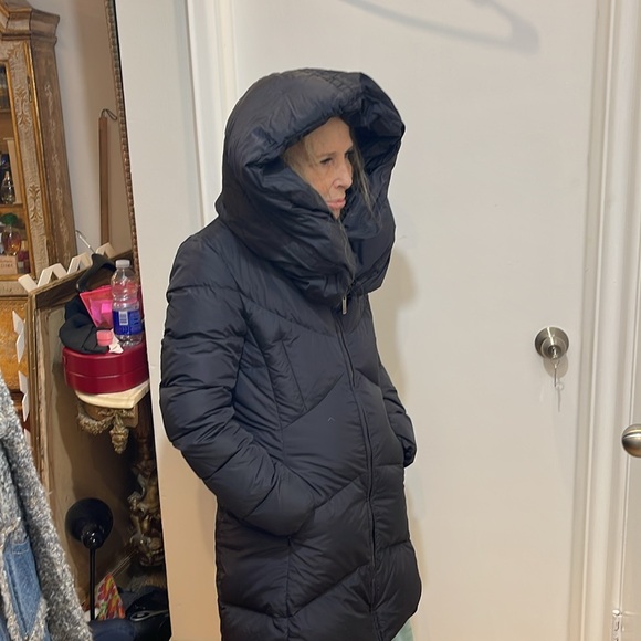 Add European made in Milano Italy designer hooded avant guard down winter - Picture 3 of 7